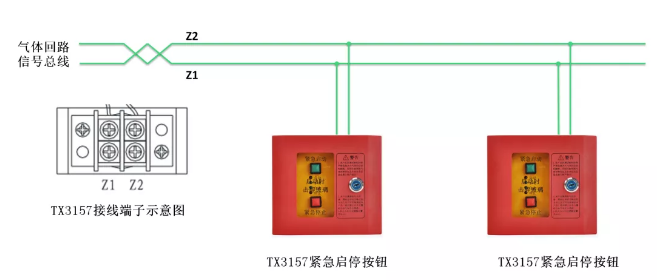 氣體滅火系統(tǒng)接線